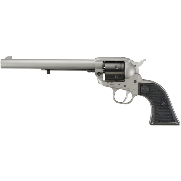 Rewolwer Ruger Wrangler kal. .22lr Silver Cerakote 7,5"